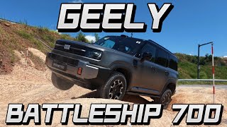 Geely Zhanjian 700 Off-Road Test: 45° Hill Climb + Lake Swimming