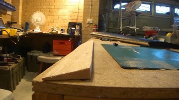 Zephyr II Build: Part 4 Laminating and elevons