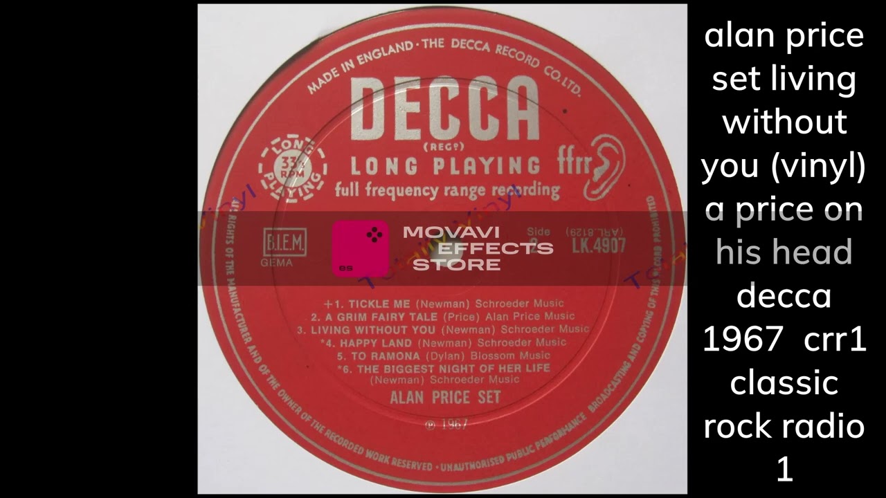 alan price set living without you (vinyl) a price on his head