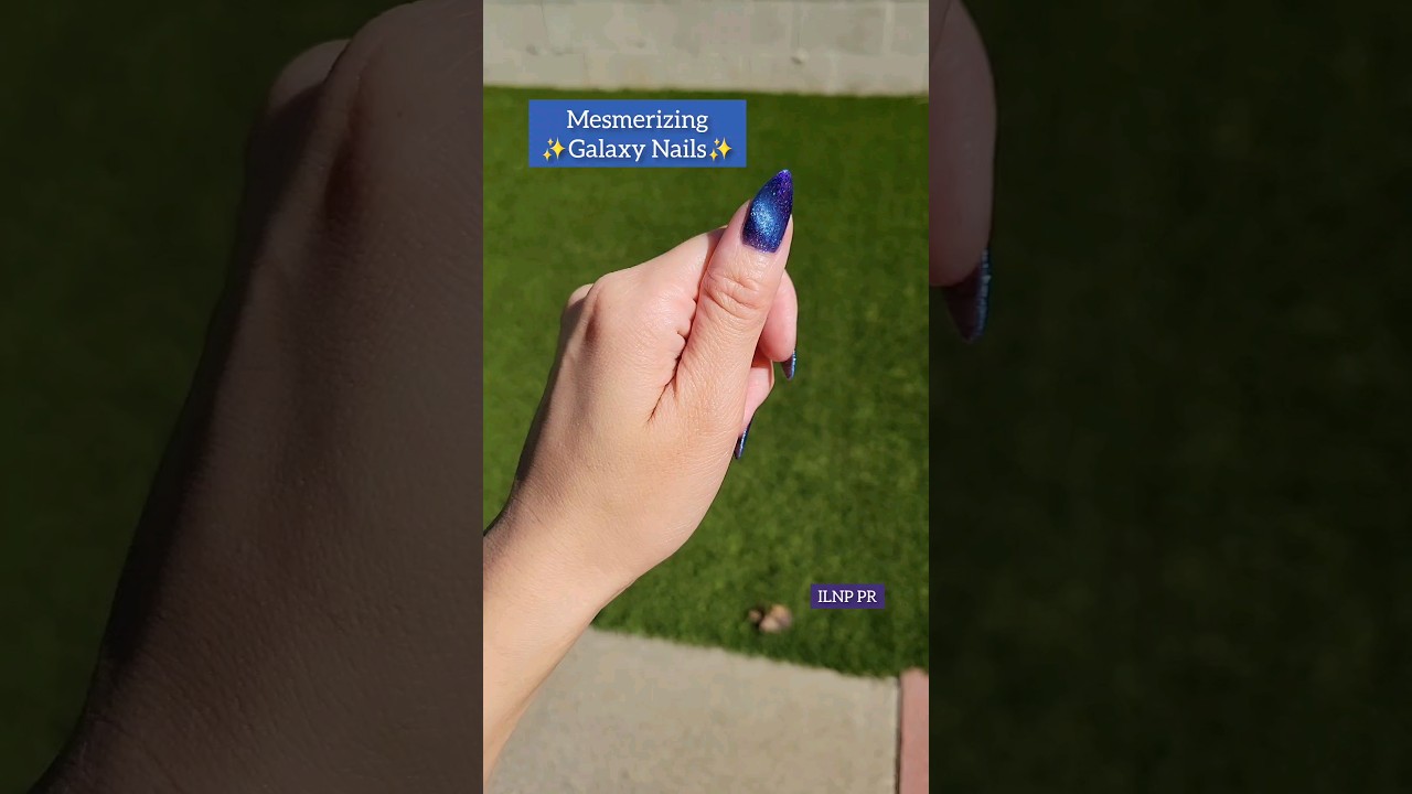 ILNP Cosmos is stellar ✨ 6 mesmerizing magnetic, ultra metallic, and ultra chrome nail polishes!