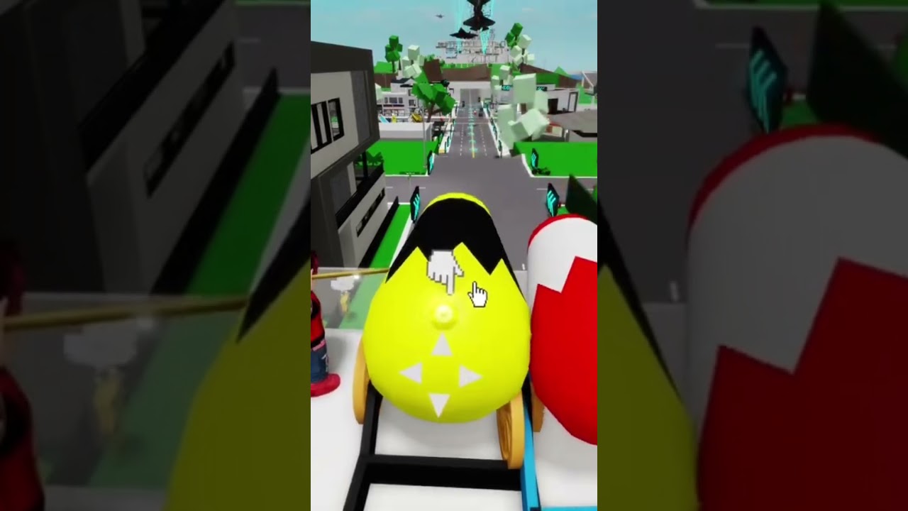 Aura farming with the dev cannon in Brookhaven RP 