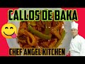 HOW TO COOK CALLOS DE VACA /  BEEF CALLOS RECIPE