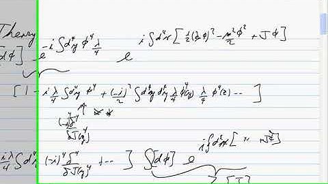Quantum Field Theory 1-28-Path Integrals 4