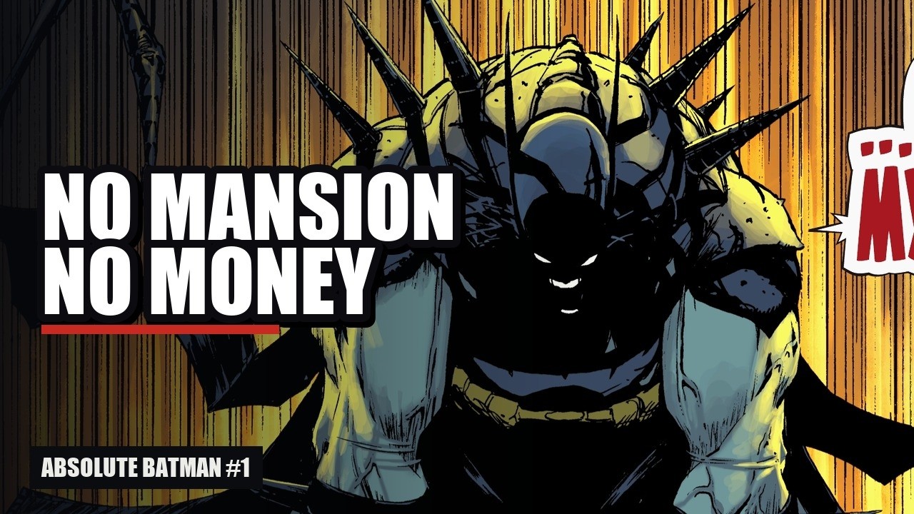 Batman Has No Mansion, No Money, No Butler | Absolute Batman #1 - YouTube