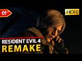 Resident Evil 4 Remake. Chapter 1 - HDR Gameplay Walkthrough [4K 60fps No Commentary]