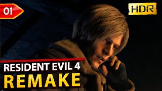 Resident Evil 4 Remake. Chapter 1 - HDR Gameplay Walkthrough [4K 60fps No Commentary]
