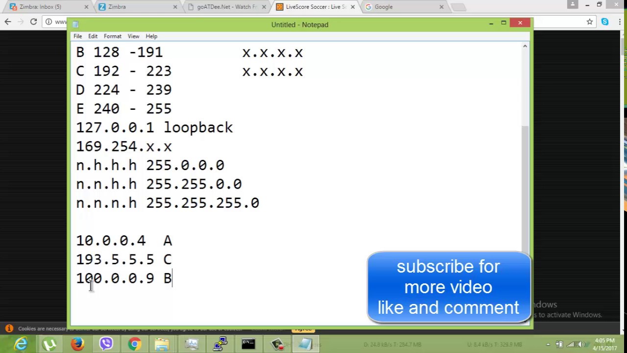 Basic IPv4 - YouTube