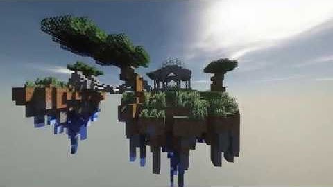 Floating Islands - Minecraft Timelapse