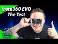 I tested the brandnew Insta360 EVO camera with VR180 3D and 360 mode