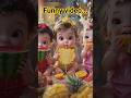 funny babies fruit eating video😜🤣 #shorts #viral #ai