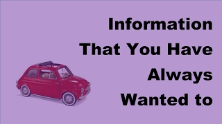 2017 Auto Insurance |  Basics Of Auto Insurance Explained