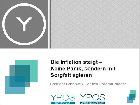 Die Inflation steigt - Reagieren Sie richtig - YouTube
