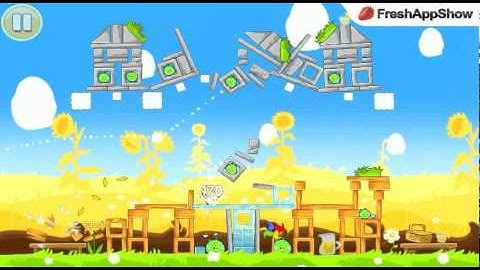 Angry Birds Seasons on the FreshAppShow - Android App Reviews