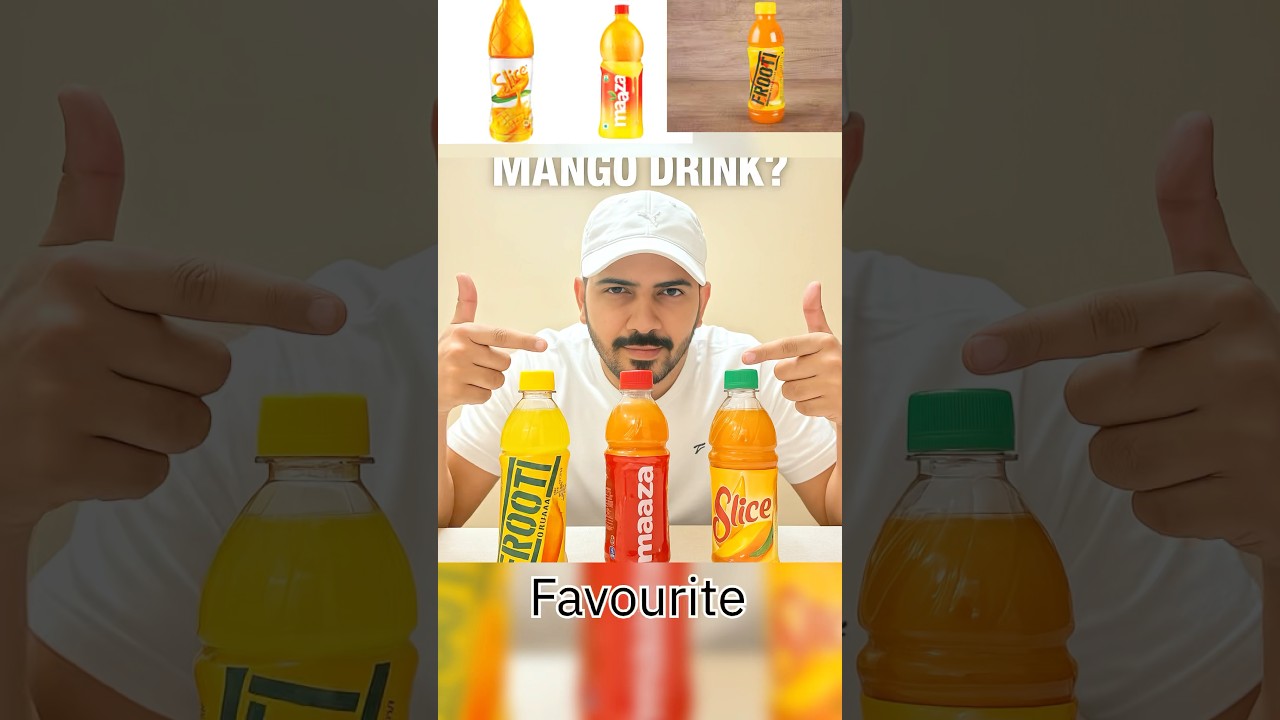 Frooti vs Slice vs Maaza 🥤| Sabse Best Kaun?