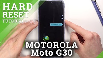 HARD RESET MOTOROLA Moto G30 – Wipe Data / Erase Everything / Bypass Pattern Lock
