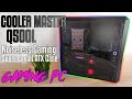 1200  small atx case  cooler master q500l  silent build  time lapse 2020