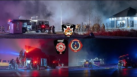 ⁴ᴷ 3rd Alarm: Mutual-Aid | Barn Fire - 11300 Block Of Talbot Rd - TECFD - 2025