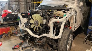 Wrecked 2019 F250 limited rebuild