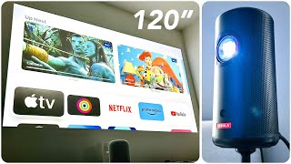 My 120” Apple TV 4K Home Theater! (Capsule 3 Laser Projector)