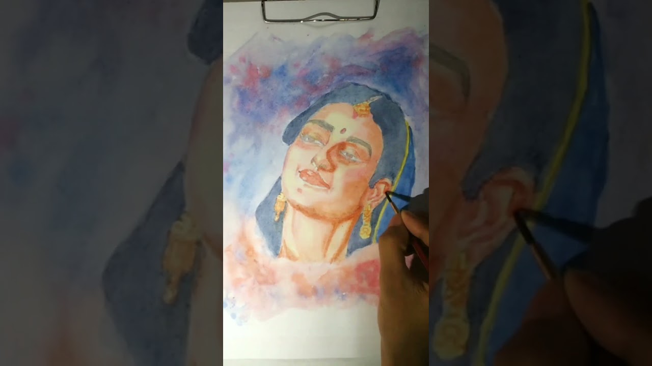 Watercolor painting | Timelapse 
