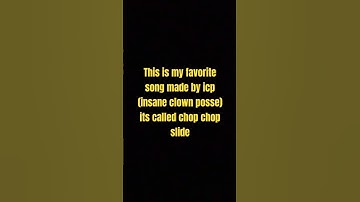Thumbnail of whats your favorite song by ICP if you don't have one tell me you real favorite song in the comments