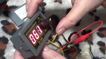 ШИМ контроллер скорости двигателя ZK MG