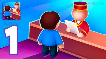 My Perfect Hotel Gameplay Walkthrough Part 1 - Tutorial Police Management (Android,iOS)