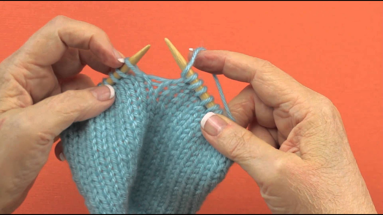 【YOURNUS】Hairy Wool Over Knit Yarn Over After a Knit Stitch And Before A Purl Stitch - YouTube