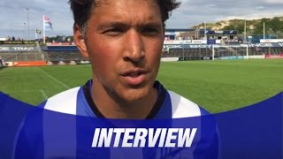 Jason Oost stelt zichzelf voor aan Quick Boys