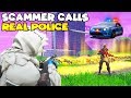 Scammer Calls The Police They Actually Came! 👮‍♀️🚔  (Scammer Gets Scammed) Fortnite Save The World