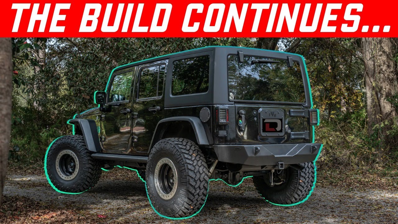 JK Trail Mods : Driveshaft Upgrade, Axleshafts for 37's, and DIY Hard Top Paint Job | Inside Line