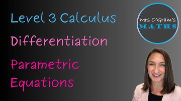 Differentiation 2.5 Parametric equations