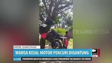 Motor Pencuri Ayam Digantung Warga | REDAKSI PAGI (30/06/20)