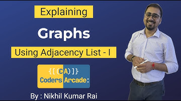 Implementation of Graphs using Adjacency List (Map & List) - 1 || Data Structures & Algorithms
