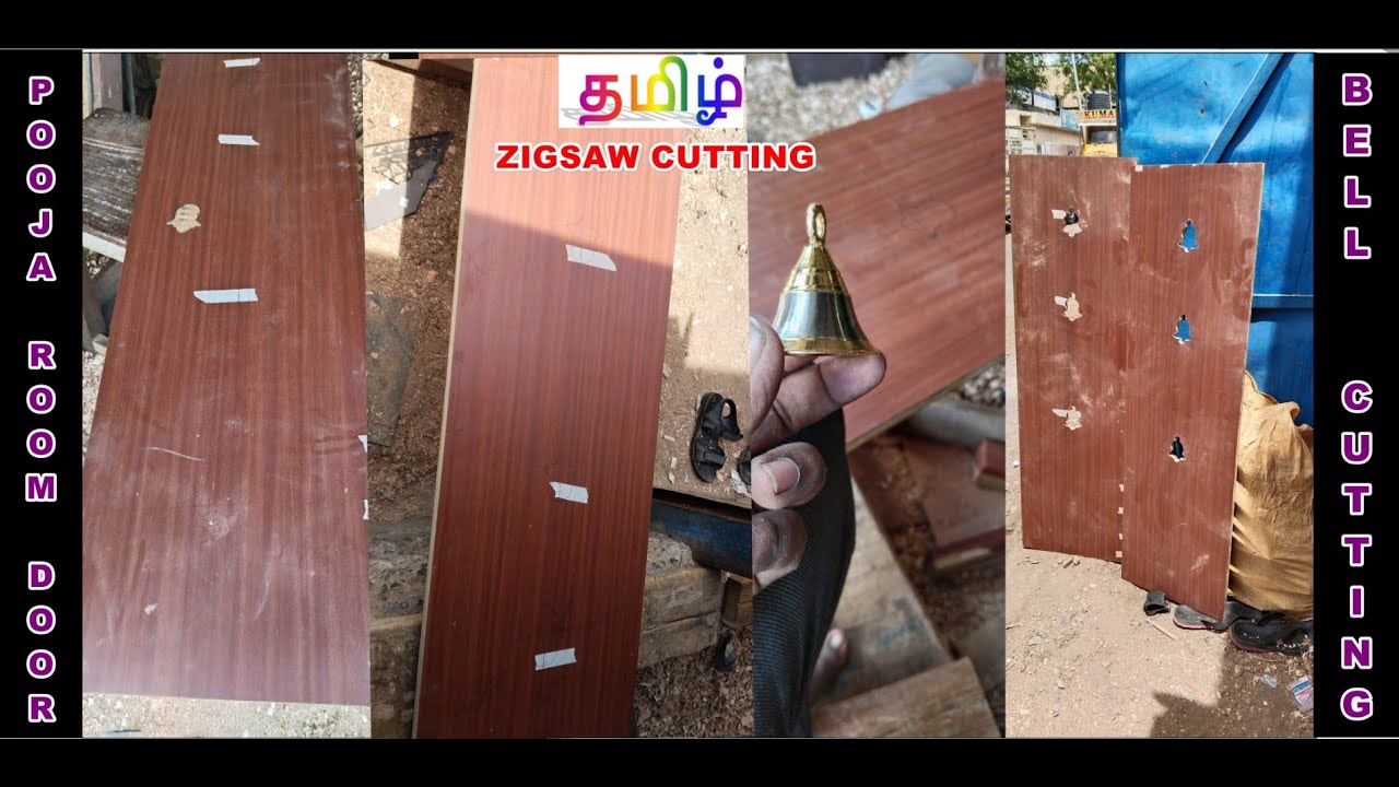 Zigsaw Bell Design Cutting Plywood
