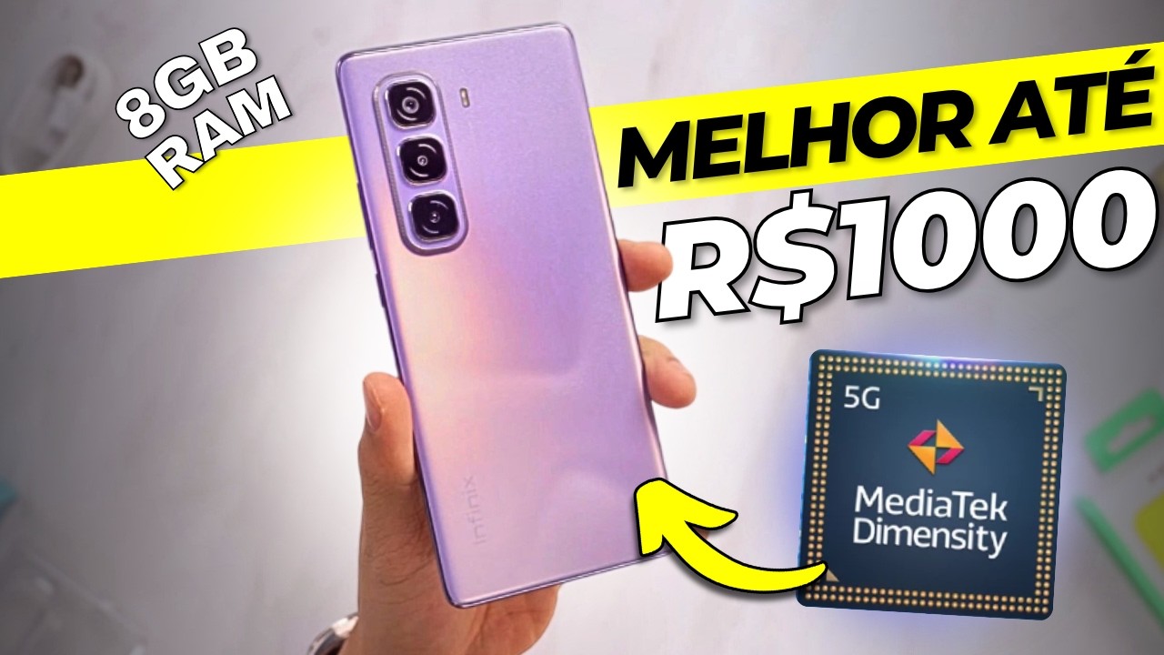 TOP 7 MELHORES Celulares até R$1000 CUSTO-BENEFÍCIO em 2025!!! - BOM e ...