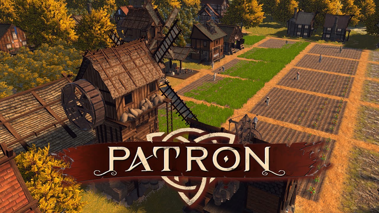 Patron 日本語に対応している 木材とお金の管理が重要な中世街づくりシム 実況 Youtube