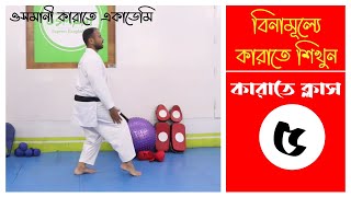 Karate Class 5 | কারাতে স্টেপস অনুশীলন করবেন যেভাবে | karate steps for beginners screenshot 5