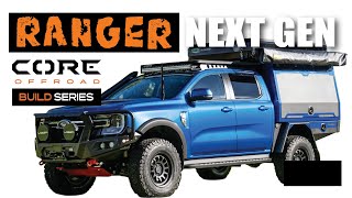 NEXT GEN FORD RANGER CANOPY BUILD - Full walk around with new GTX canopy - Core Offroad