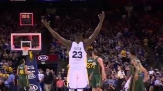 Stephen Curry Half-Court Buzzer Beater vs Utah Jazz (03/09/16)