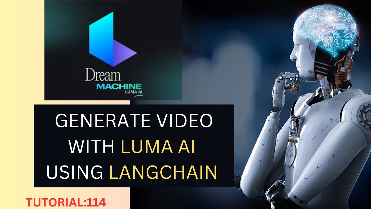 generate video using dream machine from LUMA AI ,Langchain|Tutorial:114