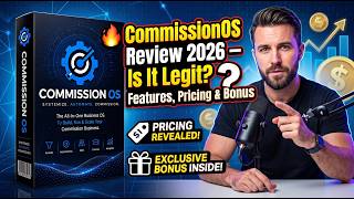 🔥 CommissionOS Review 2026 – Is It Legit? Features, Pricing & Bonus