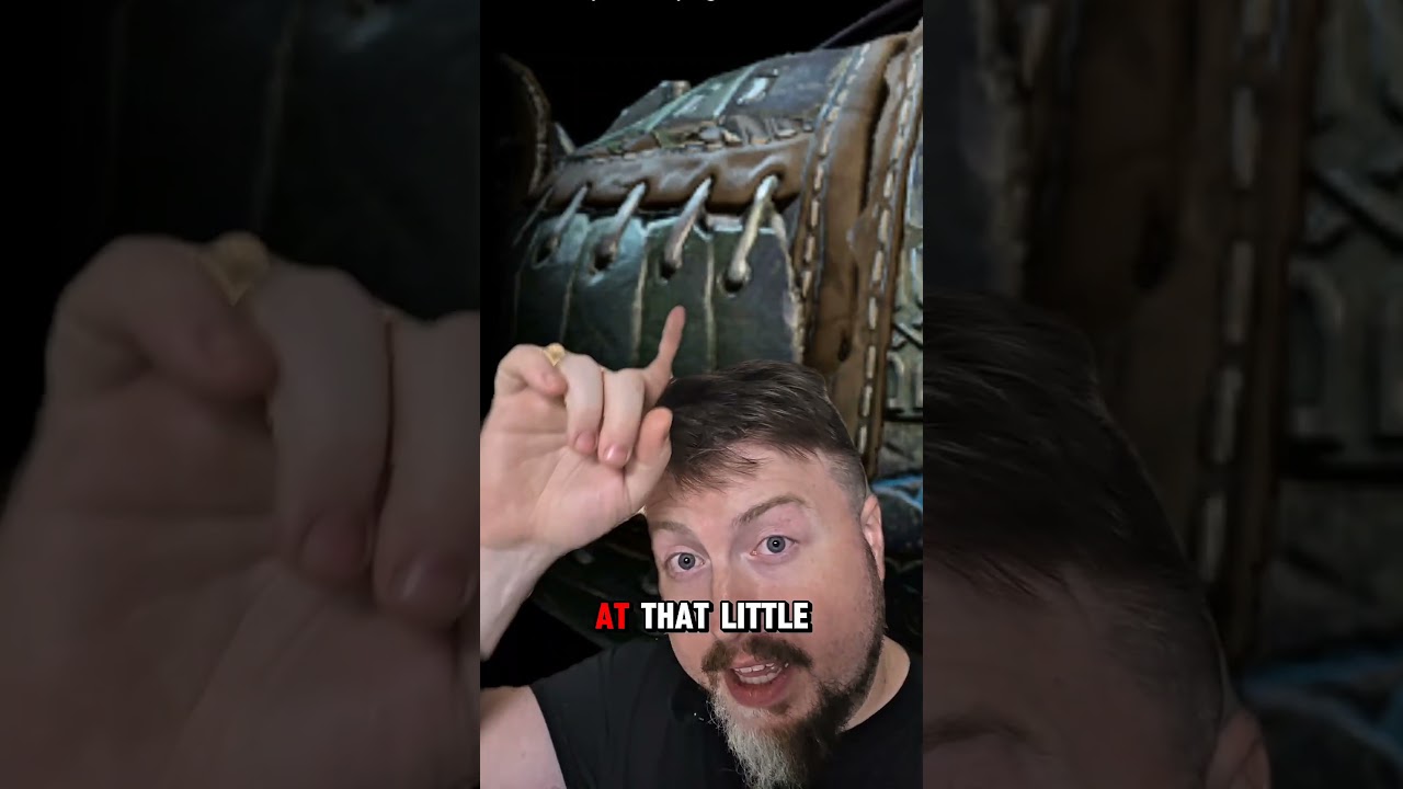 I am convinced Larian researched Roman archeology 👀#baldursgate3 #archaeology #gaming #armor #bg3