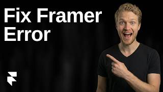 Fix Framer Error (2026 Easy Guide)
