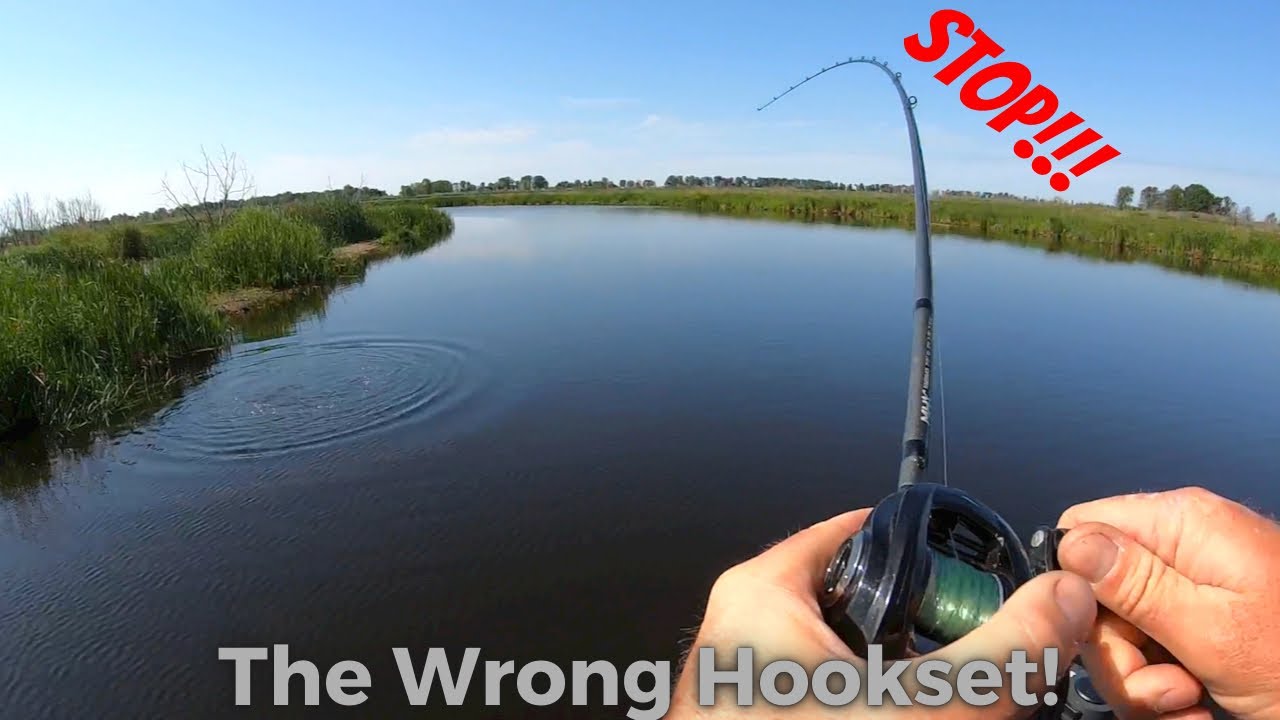 This Hookset is Wrong! It's Losing You Fish! 