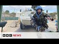 The irish troops watching israels hidden war  bbc news