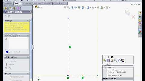 solidworks 2009 Tutorial Sketch