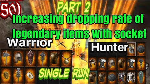 Anima arpg how to increase drop rate of legendary items with multiple socket