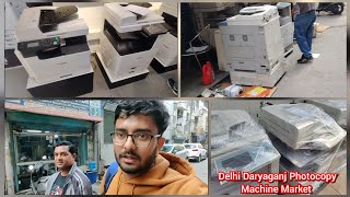 Delhi Daryaganj Wholesale Photocopy Machine Market Vlog - Techy Ekant