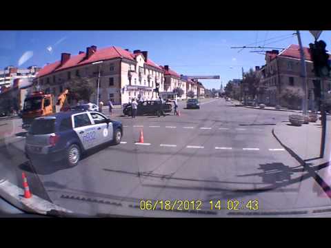 ДТП на ул. Минской в г.Бобруйске.